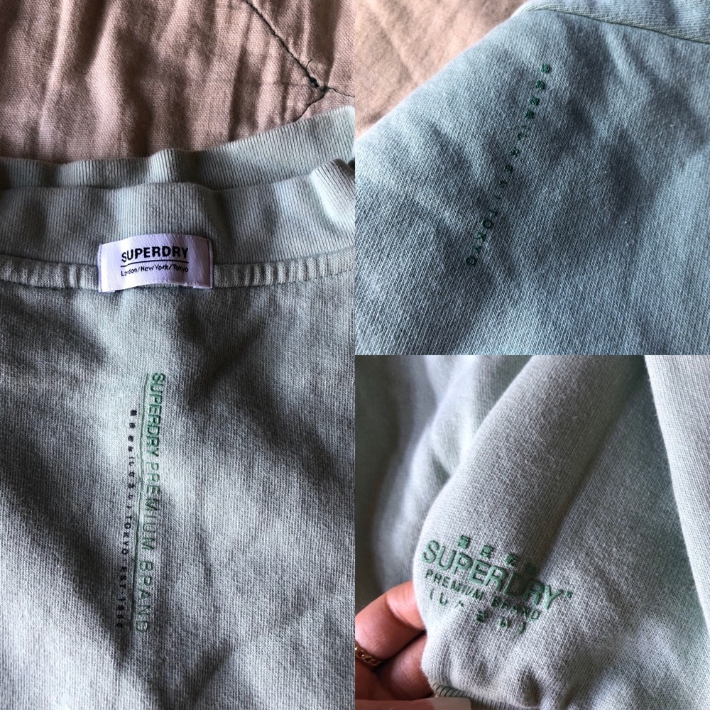 Superdry : Mint Bubble Pullover Sweatshirt Hoodie - image 5